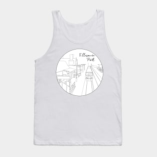 Ellesmere Port Train Station Round Tank Top